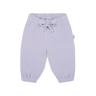 Lila Kadife Eşofman Pantolon