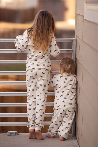 Rakun Uzun Kollu Pijama Takımı