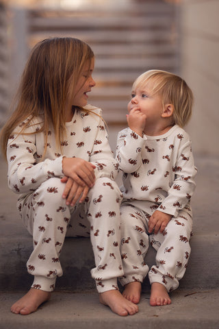 Rakun Uzun Kollu Pijama Takımı