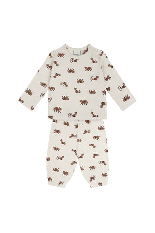 Rakun Uzun Kollu Tshirt Pantolon Set