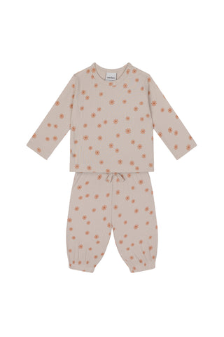 Kır Çiçekleri Uzun Kollu Tshirt Pantolon Set