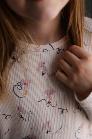 Bale Masalı Uzun Kollu Taytlı Pijama Takımı