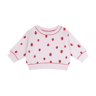Çilek Sweatshirt Pantolon Set