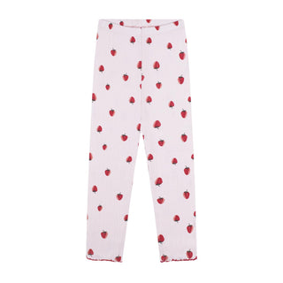 Çilek Uzun Kollu Pijama Takımı