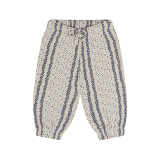 Dikey Çiçek Sweatshirt Pantolon Set
