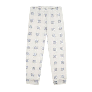 Ekose Çiçek Uzun Kollu Pijama Takımı