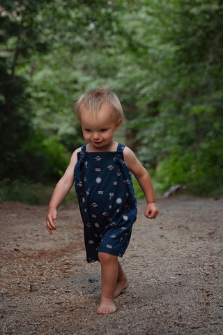 Gün Batımı Şortlu Salopet