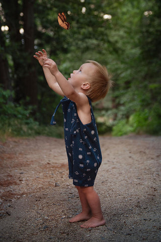 Gün Batımı Şortlu Salopet