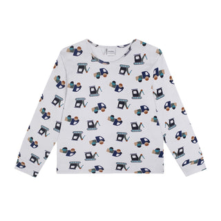 İnşaat Ekibi Uzun Kollu Pijama Takımı