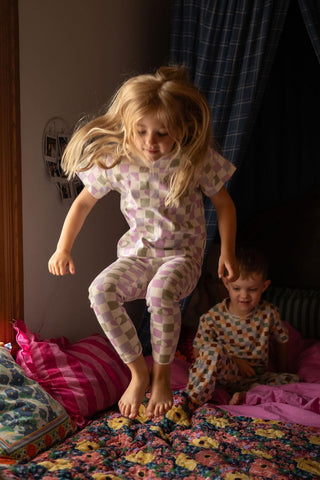 Kalpli Dama Kısa Kollu Tshirt Taytlı Pijama Takımı