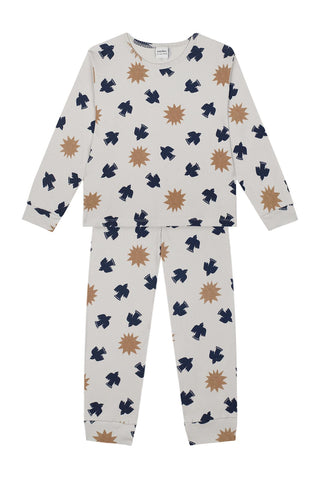 Kuş & Güneş Uzun Kollu Pijama Takımı