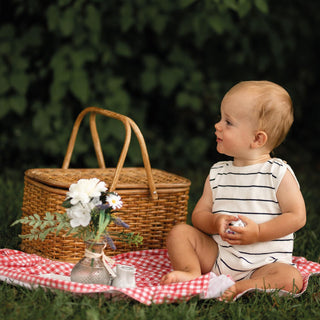 Lacivert Çizgili Triko Barbatöz