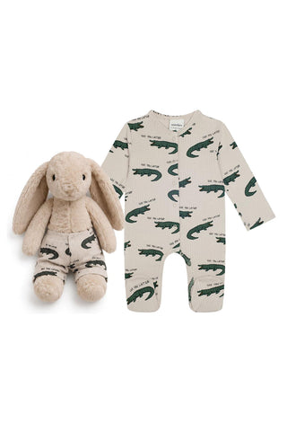 Little Nomad Timsah Tulum ve Tavşan Set