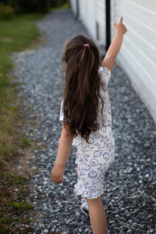 Neşeli Dostlar Kısa Kollu Tshirt Şort Set