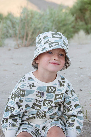 Okyanus Deseni Şapka