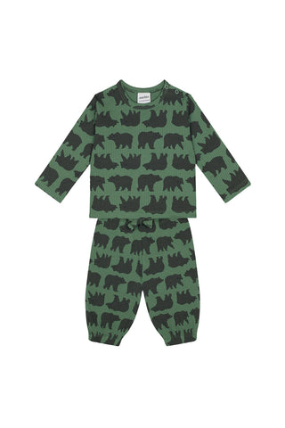 Orman Ayıları Uzun Kollu Tshirt Pantolon Set