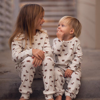 Rakun Uzun Kollu Pijama Takımı
