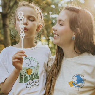 " Stand Up" Baskılı Tshirt